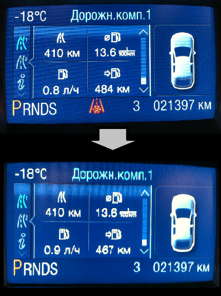 Форд куга настройка бортового компьютера